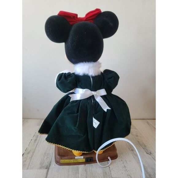 Telco 1996 Minnie Mouse gingerbread house animated motionette Xmas decor - Picture 11 of 13